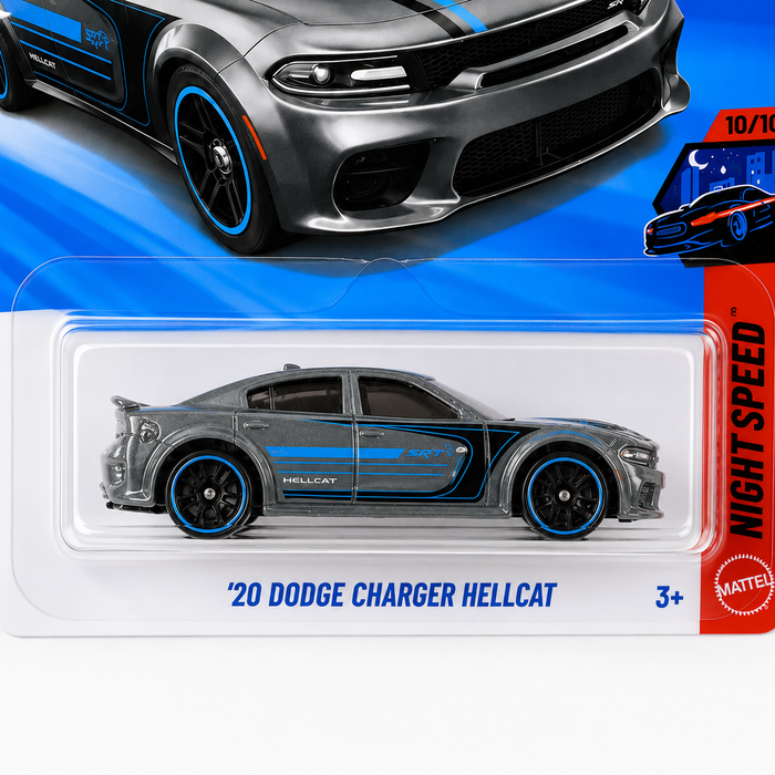 Hot Wheels '20 Dodge Charger Hellcat | Nightspeed Series 10/10 - for just $2.69! 