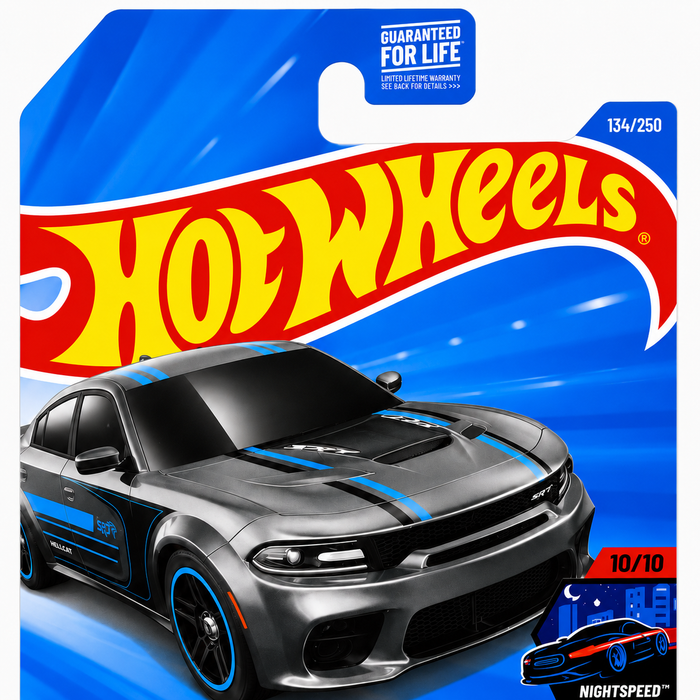 Hot Wheels '20 Dodge Charger Hellcat | Nightspeed Series 10/10 - for just $2.69! 