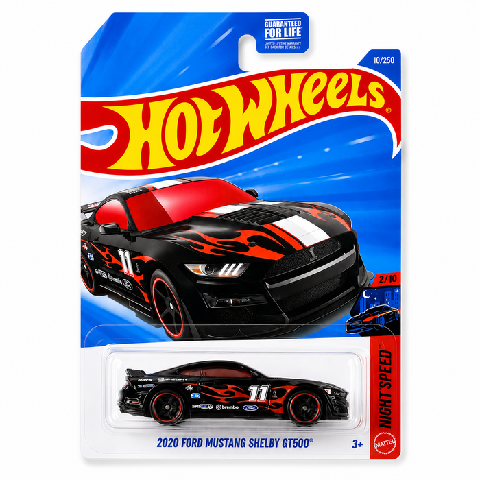 Hot Wheels 2020 Ford Mustang Shelby GT500 | Nightspeed Series 2/10 - for just $2.49! 