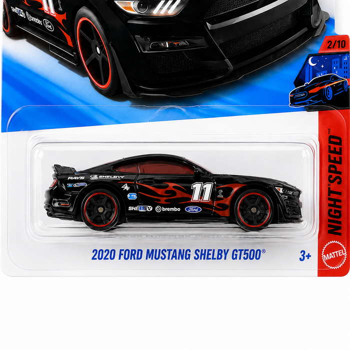 Hot Wheels 2020 Ford Mustang Shelby GT500 | Nightspeed Series 2/10 - for just $2.49! 