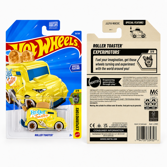 Hot Wheels Roller Toaster | Experimotors Series 3/5 - for just $2.49! 
