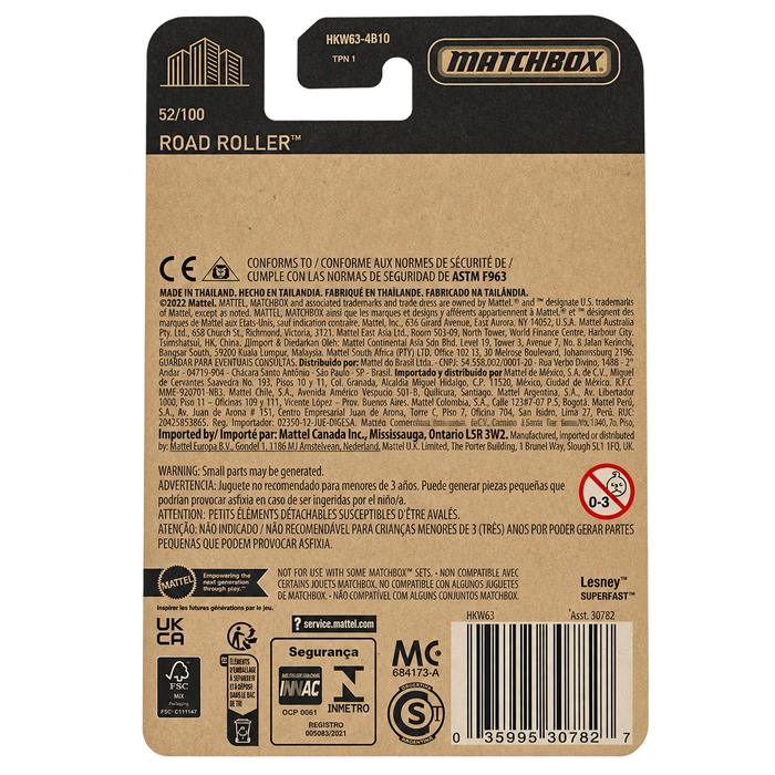 Matchbox Road Roller | Matchbox 70 Years Series 52/100 - for just $2.49! 
