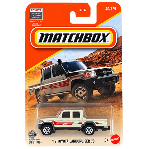 Matchbox '17 Toyota Landcruiser 78 | 2026 Matchbox Series 40/125 - for just $2.49! 
