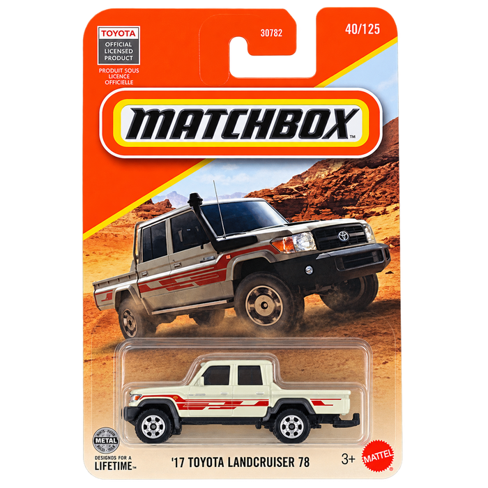 Matchbox '17 Toyota Landcruiser 78 | 2026 Matchbox Series 40/125 - for just $2.49! 