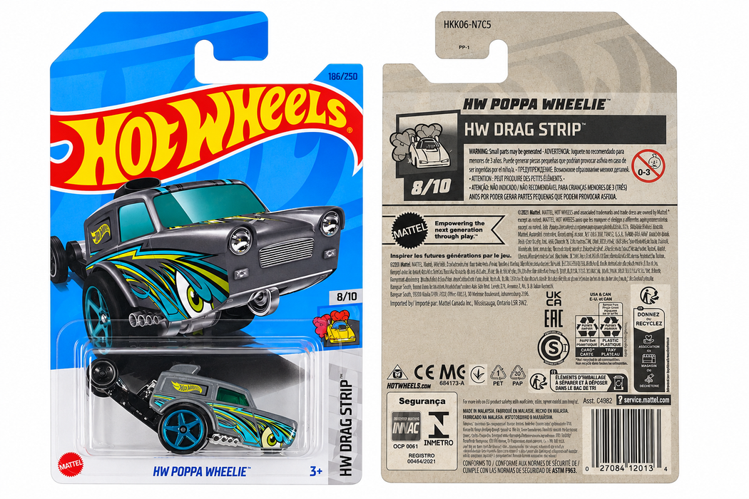 Hot Wheels Poppa Wheelie | Drag Strip Series 8/10 - for just $2.49! 