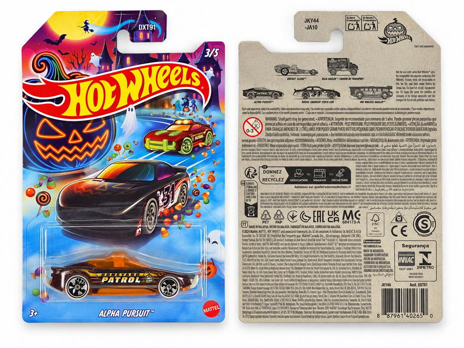 Hot Wheels Alpha Pursuit | Halloween Series 3/5 - for just $2.69! 
