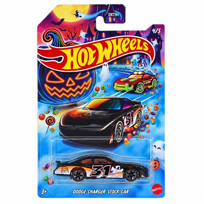 Hot Wheels Dodge Charger Stock Car | Halloween Series 4/5 - for just $2.69! 