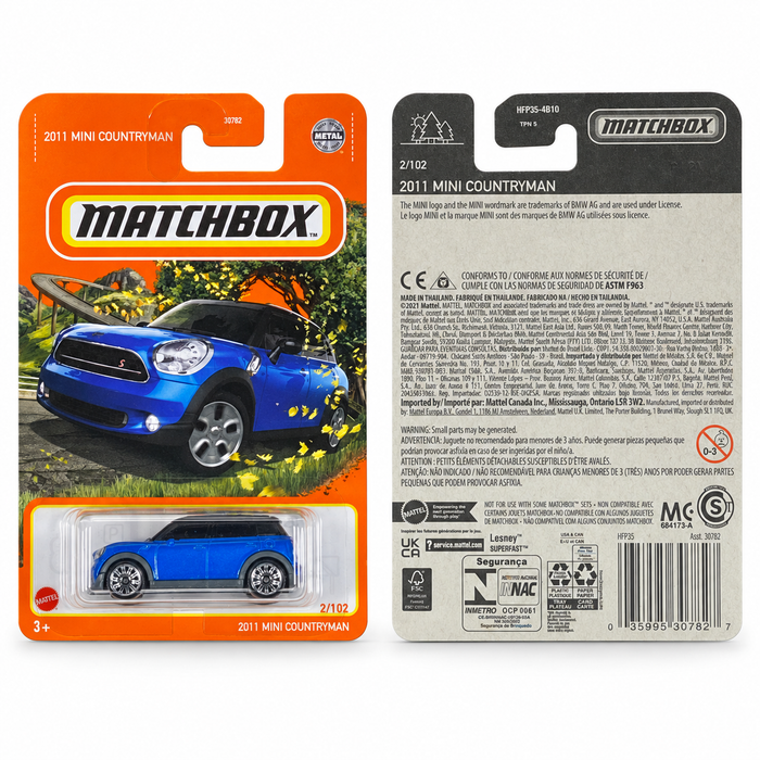 Matchbox 2011 Mini Countryman | Matchbox Series 2/102 - for just $2.49! 