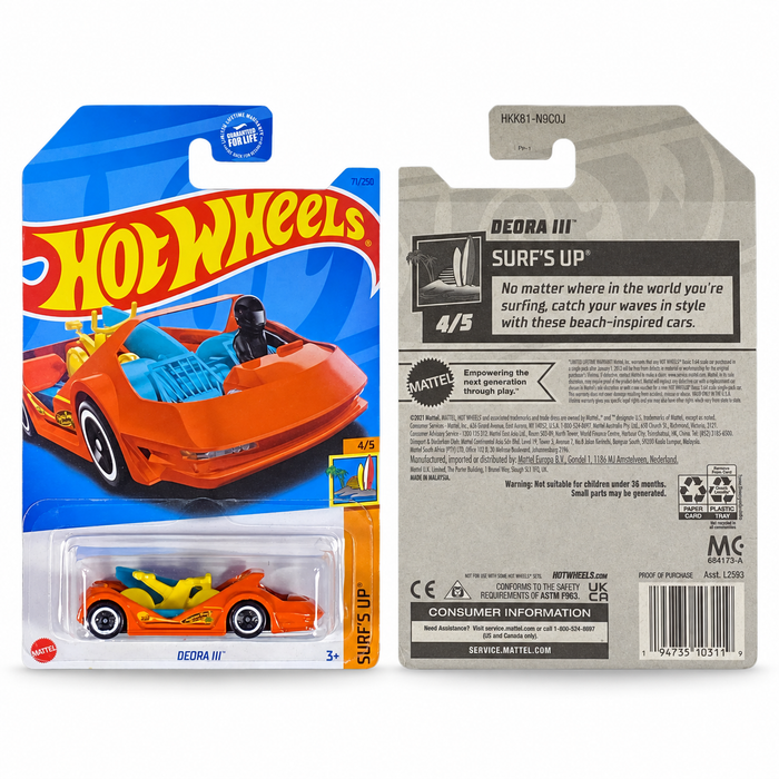Hot Wheels Deora III | Surf's Up Series 4/5 - for just $2.49! 