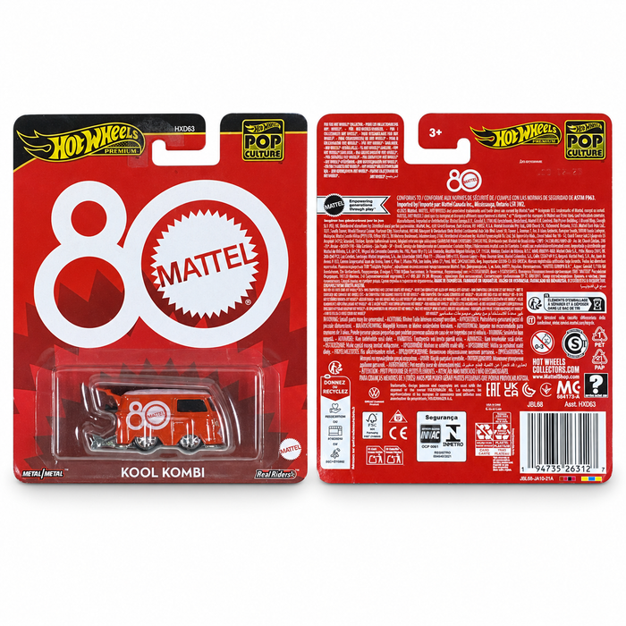 Hot Wheels Kool Kombi | Mattel 80th Anniversary Edition - for just $12.49! 