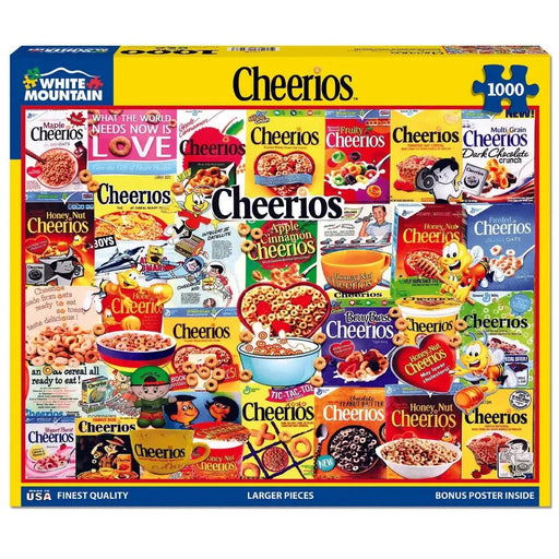 Cheerios 1000 Piece Jigsaw Puzzle White Mountain - for just $19.99! 