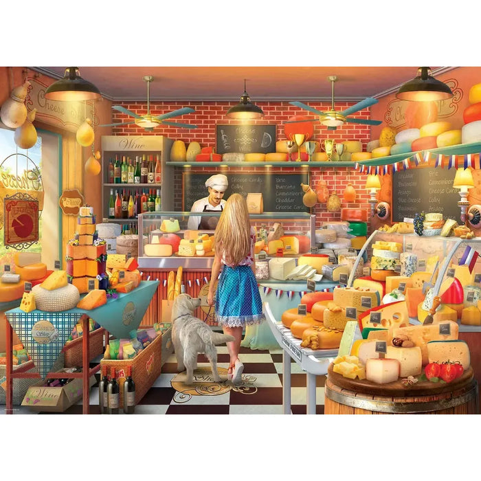 Cheese Store 1000 Piece Jigsaw Puzzle Eurographics - for just $21.99! 