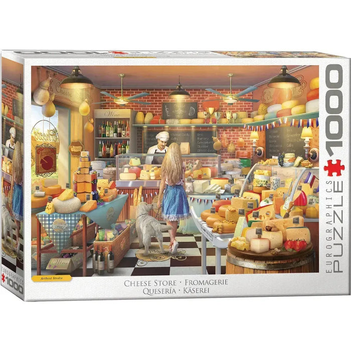 Cheese Store 1000 Piece Jigsaw Puzzle Eurographics - for just $21.99! 