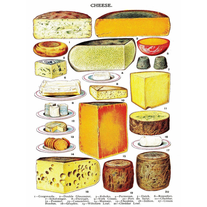 Cheese Vintage Collection 500 Piece Jigsaw Puzzle NYPC - for just $26.99! 