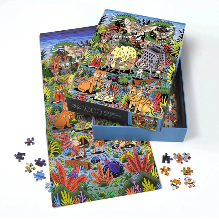 Cheese World 1000 Piece Jigsaw Puzzle Fred - for just $19.99! 