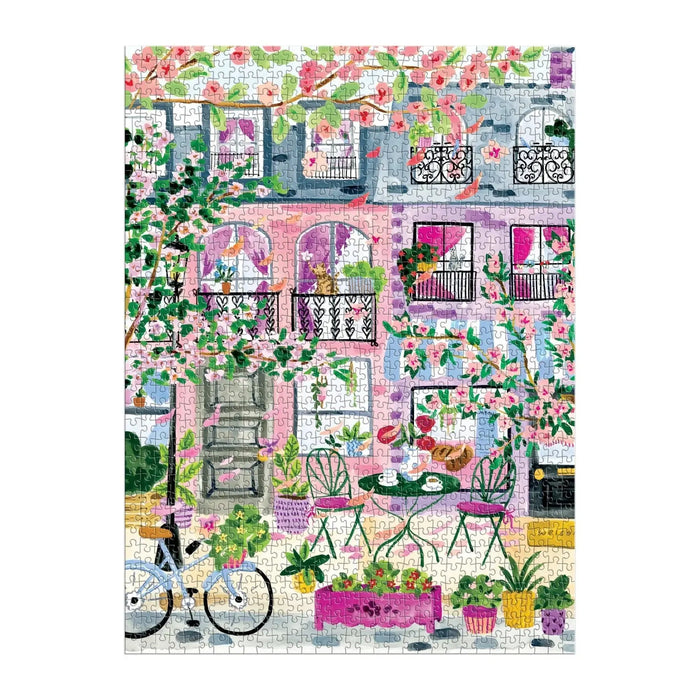 Cherry Lane Blossoms 1000 Piece Jigsaw Puzzle Galison - for just $19.99! 