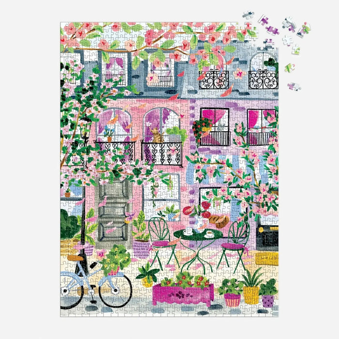 Cherry Lane Blossoms 1000 Piece Jigsaw Puzzle Galison - for just $19.99! 