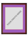 Frame Kit - Cherry Wood Frame | Purple Matting | Pink Trim - for just $45! 