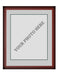Frame Kit - Cherry Wood Frame | Silver Matting | Dark Green Trim - for just $45! 