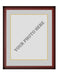 Frame Kit - Cherry Wood Frame | Silver Matting | Gold Trim - for just $45! 