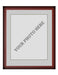 Frame Kit - Cherry Wood Frame | Silver Matting | Gray Trim - for just $45! 