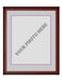 Frame Kit - Cherry Wood Frame | Silver Matting | Purple Trim - for just $45! 