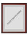 Frame Kit - Cherry Wood Frame | Silver Matting | White Trim - for just $45! 