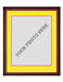 Frame Kit - Cherry Wood Frame | Yellow Matting | Pink Trim - for just $45! 