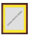 Frame Kit - Cherry Wood Frame | Yellow Matting | Silver Trim - for just $45! 