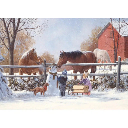 Chestnut & Acorn 35 Piece Tray Jigsaw Puzzle Cobble Hill - for just $9.99! 