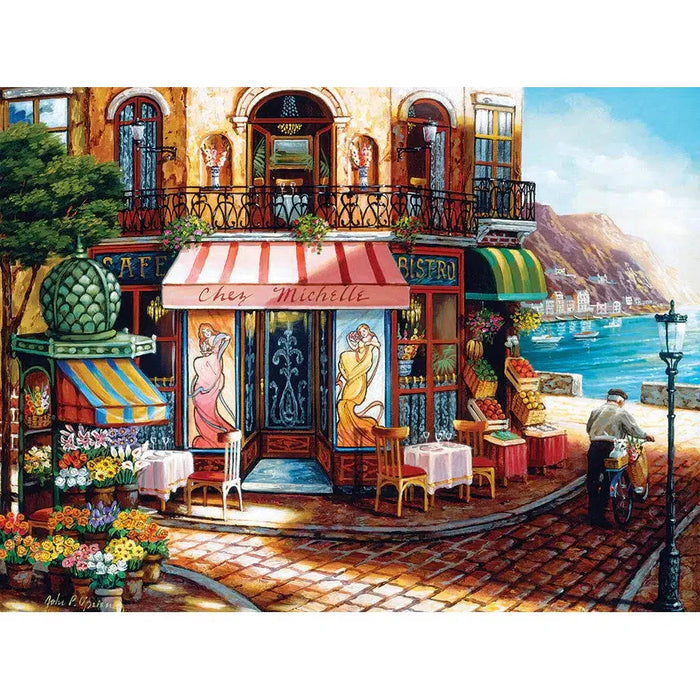 Chez Michelle 275 Large Piece Jigsaw Puzzle Cobble Hill - for just $17.99! 