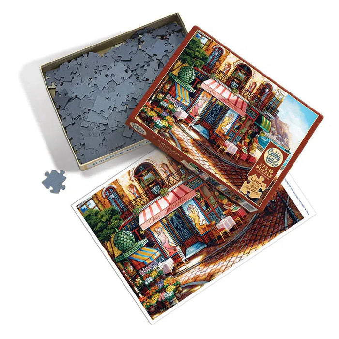 Chez Michelle 275 Large Piece Jigsaw Puzzle Cobble Hill - for just $17.99! 