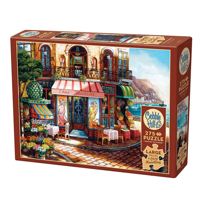 Chez Michelle 275 Large Piece Jigsaw Puzzle Cobble Hill - for just $17.99! 