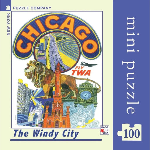 Chicago 100 Piece Mini Jigsaw Puzzle NYPC - for just $11.99! 