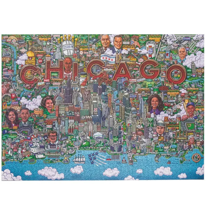 Chicago 1000 Piece Jigsaw Puzzle Birdie - for just $32.99! 
