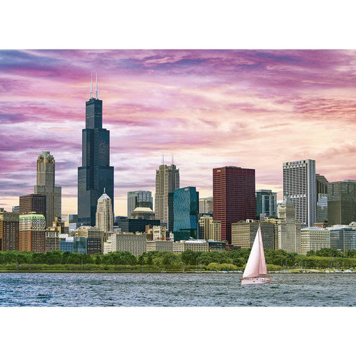 Chicago Skyline 1000 Piece Jigsaw Puzzle Eurographics - for just $19.99! 