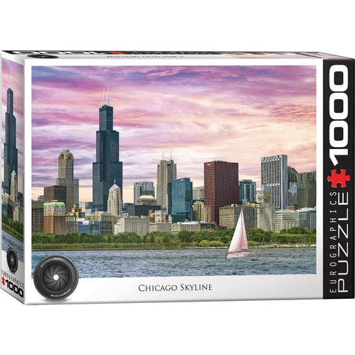 Chicago Skyline 1000 Piece Jigsaw Puzzle Eurographics - for just $19.99! 
