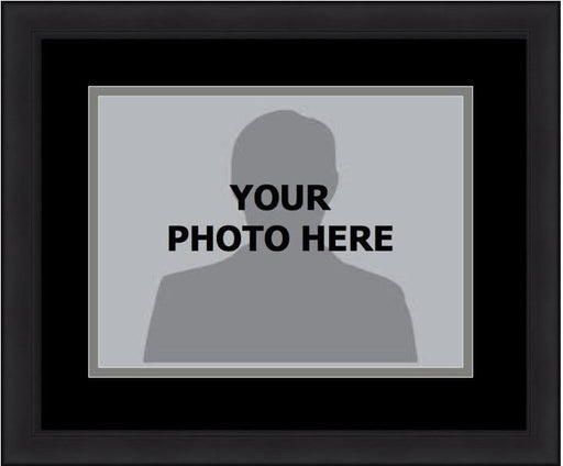 MLB Baseball Photo Picture Frame Kit - Chicago White Sox (Black Matting, Gray Trim) - for just $29.99! 