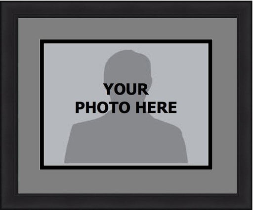 MLB Baseball Photo Picture Frame Kit - Chicago White Sox (Gray Matting, Black Trim) - for just $29.99! 