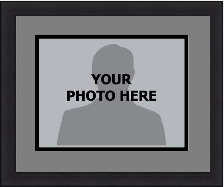 MLB Baseball Photo Picture Frame Kit - Chicago White Sox (Gray Matting, Black Trim) - for just $29.99! 