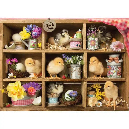 Chick Inn 1000 Piece Jigsaw Puzzle Cobble Hill - for just $19.99! 