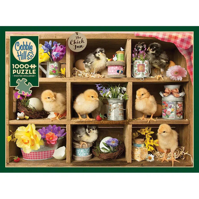 Chick Inn 1000 Piece Jigsaw Puzzle Cobble Hill - for just $19.99! 
