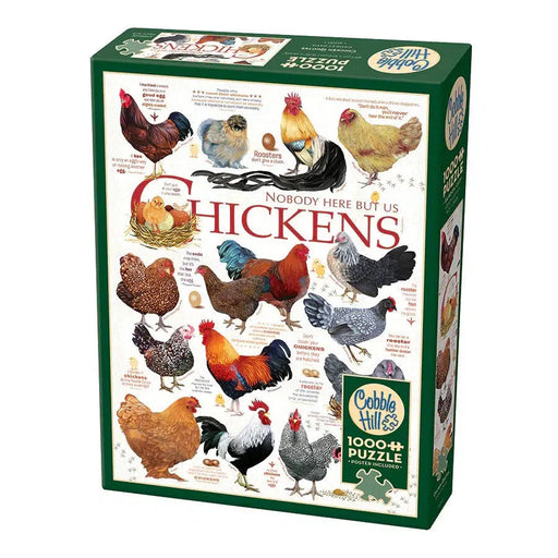 Chicken Quote 1000 Piece Jigsaw Puzzle Cobble Hill - for just $19.99! 