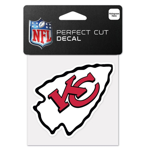 Kansas City Chiefs 4" x 4" Decal - Premium Decals & Fatheads - Just $5.99! Shop now at Retro Gaming of Denver