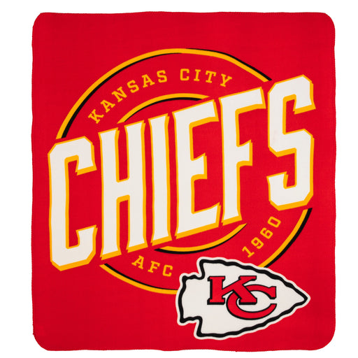 Kansas City Chiefs 50" x 60" Campaign Fleece Blanket - Premium Home Decor - Blankets - Just $24.99! Shop now at Retro Gaming of Denver