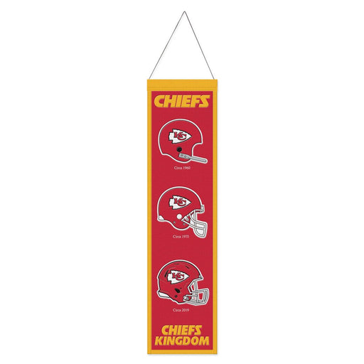 Kansas City Chiefs 8" x 32" Wool Banner - for just $44.99! 