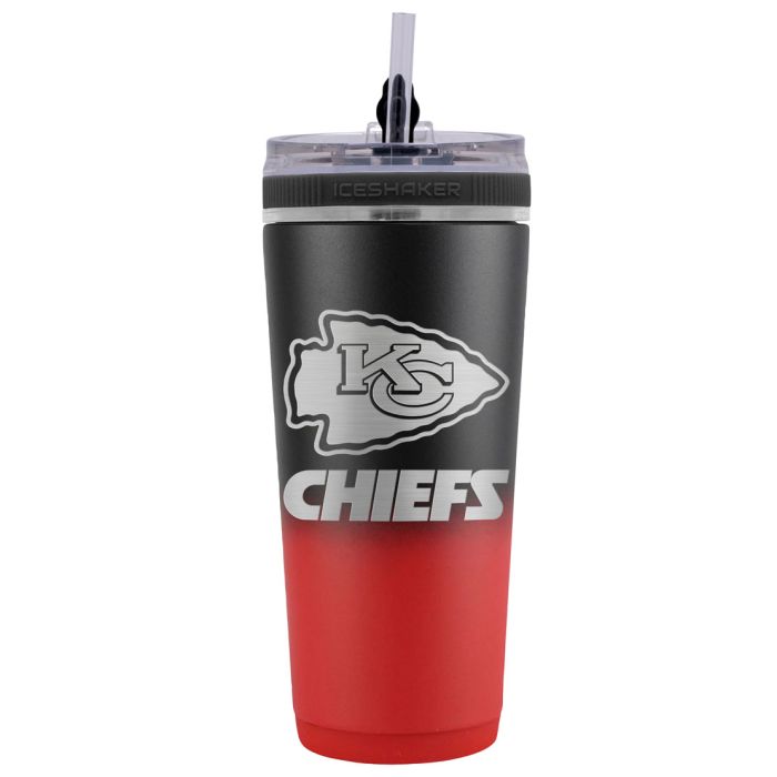Kansas City Chiefs 26 oz Stainless Steel Ice Shaker Bottle - for just $39.99! 