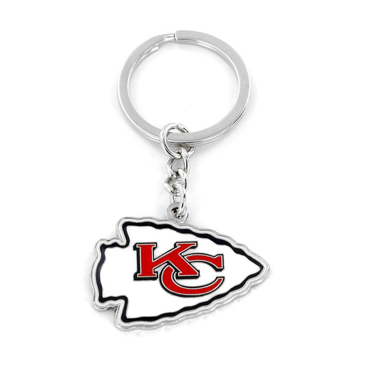 Kansas City Chiefs Metal Logo Keychain - Premium Keychains & Lanyards - Just $9.99! Shop now at Retro Gaming of Denver