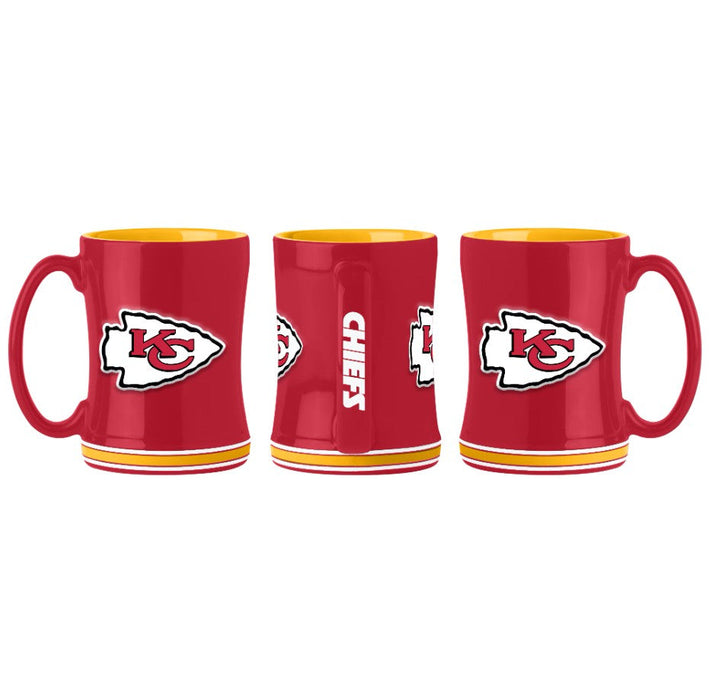 Kansas City Chiefs Logo Relief Coffee Mug - for just $19.99! 