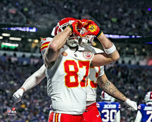 Travis Kelce Heart Hands Touchdown Kansas City Chiefs 8" x 10" Football Photo - for just $9.99! 